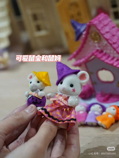 【limit 1】SylvanianFamilies｜Marshmallow Mouse Halloween House Set
