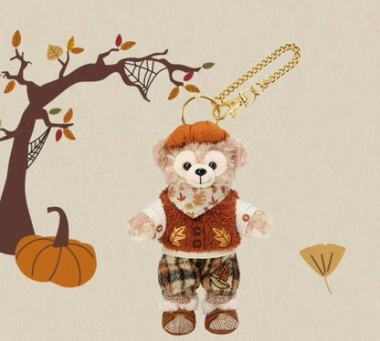Disney SH｜24 Autumn Plush Dolls keychain/ Mascot holder 2024万圣节限定达菲和朋友们系列毛绒挂件