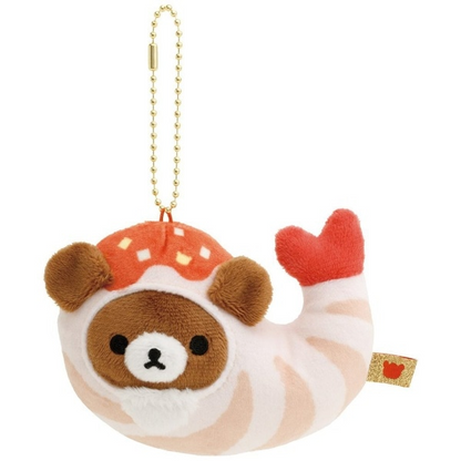 Rilakkuma轻松熊｜中华料理唐装系列可爱角色毛绒玩偶挂件/包挂｜約高さ60×幅105×奥行105mm