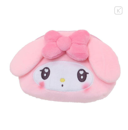 Sanrio｜玩偶大脸爱心眼/星星眼化妆/收纳包｜约20.3 x 14.1 x 5.7cm