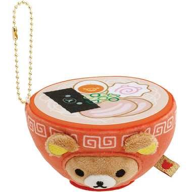 Rilakkuma轻松熊｜中华料理唐装系列可爱角色毛绒玩偶挂件/包挂｜約高さ60×幅105×奥行105mm