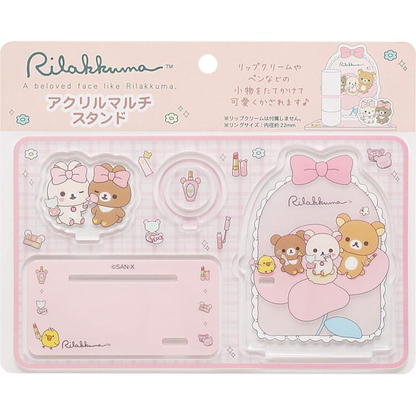Rilakkuma｜Makeup Rilakkuma Acrylic Pen Stand｜140×175mm approx.