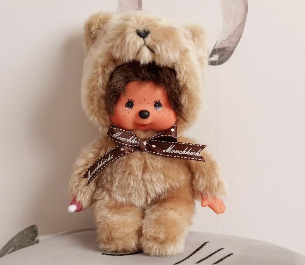 【limit 1】Monchhichi｜Brown Teddy Bear Plush Dolls/Plush Toy
