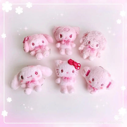 Sanrio｜Sakura 2025 Mascot Holder /Plush Keychain｜W11×D7.5×H15cm approx.