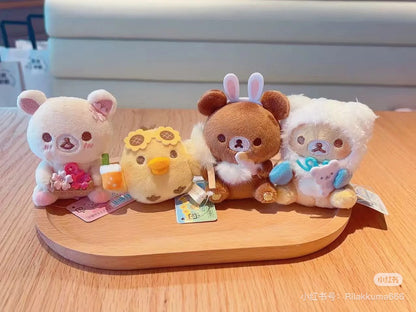 【limit 1】Rilakkuma｜Ginza limited 4 seasons Tenori Plush/Hand-held Plush Toy｜85×65×50mm approx.