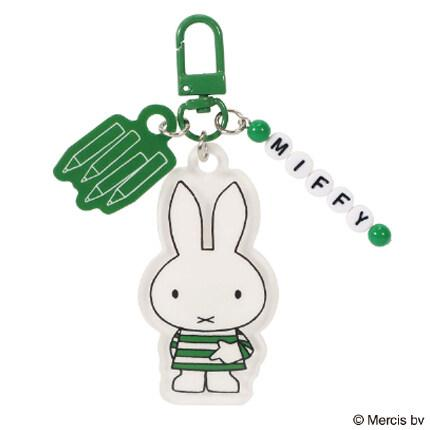 Miffy｜Bruna colors Clear Keychain/Keyring｜9.5cm x 3.6cm x 0.8cm approx.