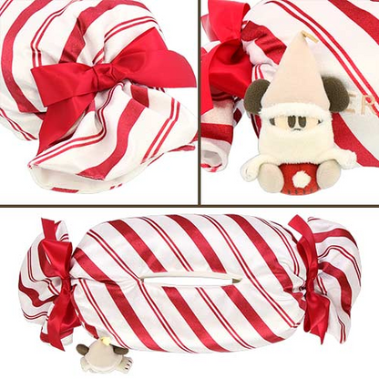 Disney迪士尼 ｜Merry Lil RingRing Mickey 东迪2024圣诞精灵妖精米奇系列糖果造型毛绒玩偶装饰玩偶纸巾盒/抽纸盒