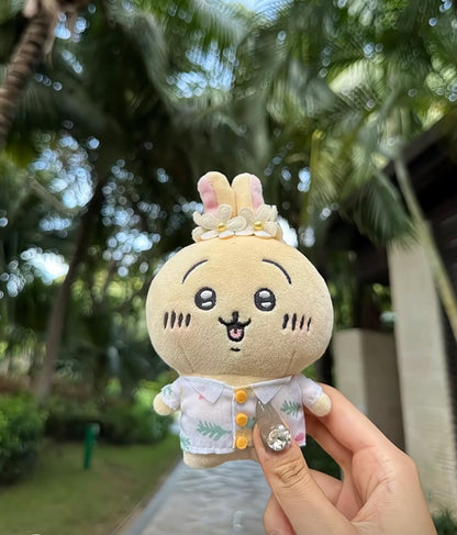 Chiikawa 吉伊卡哇｜Traveling Petite Mini Mascot观光旅行系列毛绒玩偶挂件/包挂｜约H150×W55×D80mm