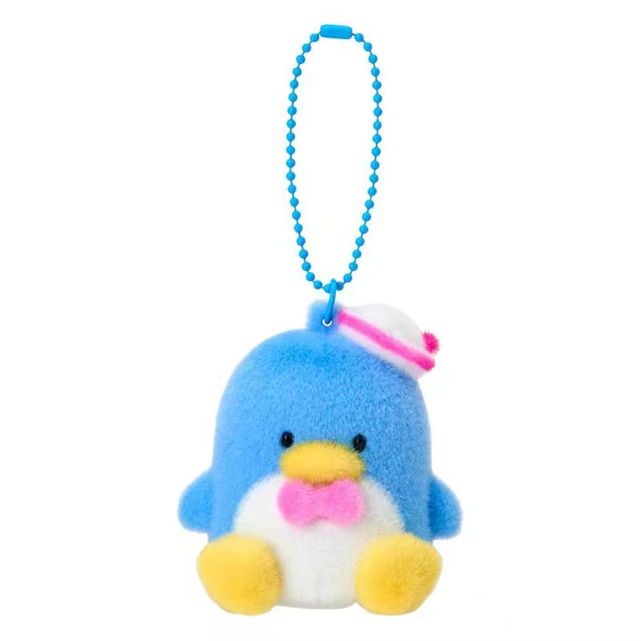 Sanrio｜Flocked Figure Keychain/Keyring｜5×4.5×7cm approx.