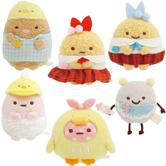 Sumikko gurashi｜Kindergarten mini Tenori Plush｜65x55x50mm approx.