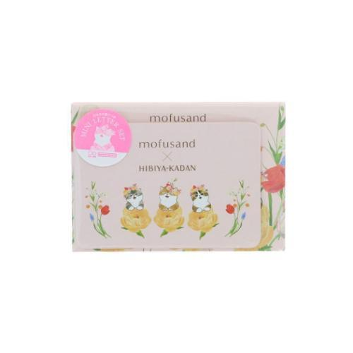 Mofusand｜Hibiya Kadan Mini Letter Set｜75×106×3mm approx.