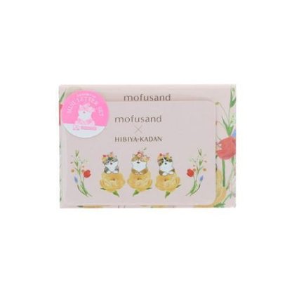 Mofusand｜Hibiya Kadan Mini Letter Set｜75×106×3mm approx.