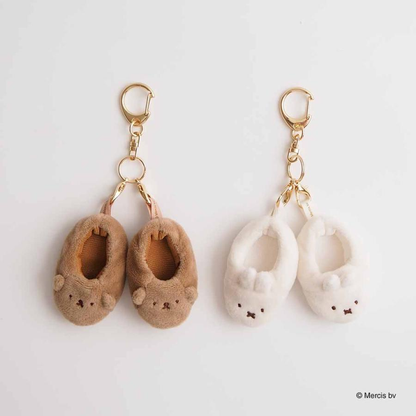 Miffy｜BRUNA WINTER ACCESSORYS MINI Slipper Plush Keychain｜W35 x H65mm approx.