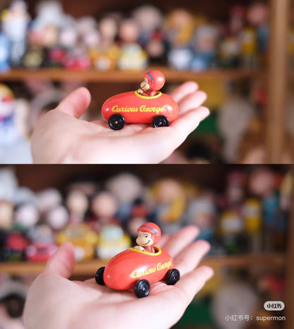 Tomica｜Dream Tomica 好奇猴乔治汽车/玩具车/摆件｜约W78×H41×D39mm