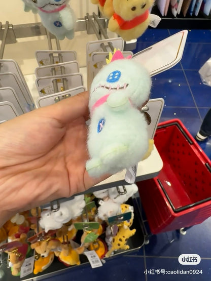 Disney迪士尼｜Winnie the Pooh Plush Badge Brooch TSUITOMO东迪可爱角色毛绒绒徽章/胸针｜约縦8.5×横8.4×厚み2.8(cm)