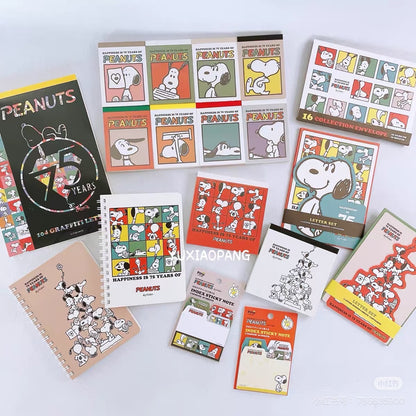 Snoopy｜PEANUTS 75th Anniversary Notebook A6｜64 sheets