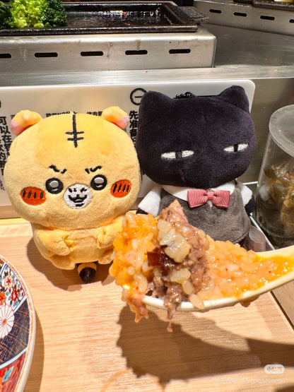 Nagano嘲讽熊｜Characters FRIENDS Mascot小老虎毛绒挂件/包挂｜约H125 x W80 x D50mm
