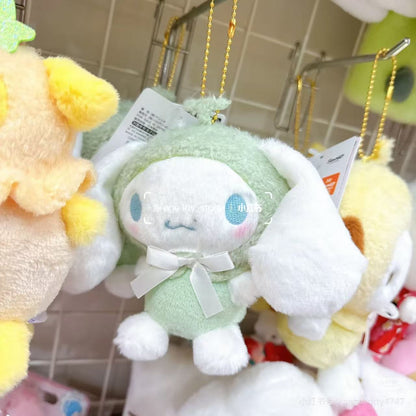 Sanrio｜astel Fruit Hat Mascot Holder /Plush Keychain｜12.5×21×6cm approx.