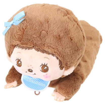 Monchhichi｜Bebichhichi Fluffy Plush Pen Case｜110×120×220mm approx.
