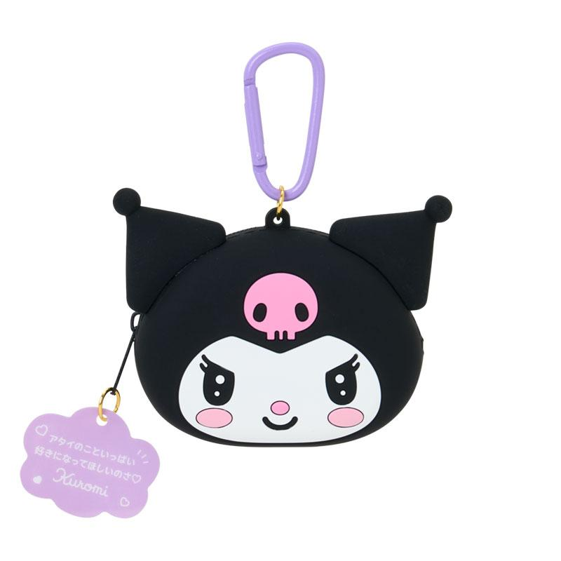 Sanrio｜Character Grand Prix 3rd Edition I want you to love it a lot!Face-shaped Silicone Mini Accessory Pouch｜12×3.5×6cm approx.