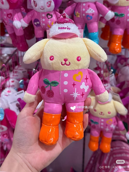 【limit 1】Sanrio｜HARAJUKU STORE &amp; CAFÉ OPENS ITS DCDRS! long legs Mascot Holder /Plush Keychain