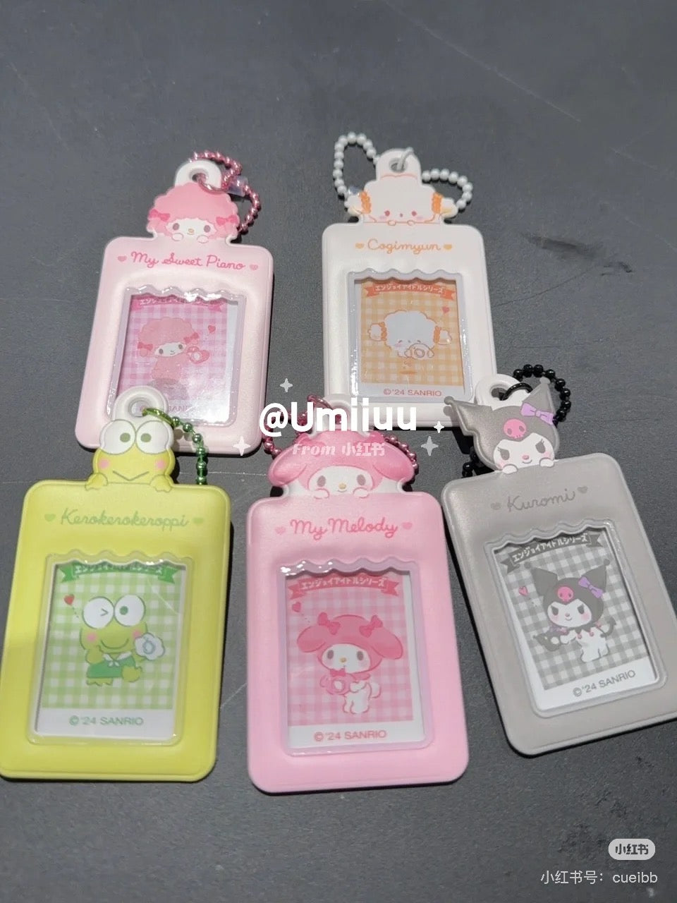 Sanrio｜Surprise Mini Holder for Photobooth: Blue mystery bag/blind box/All 10 types｜1pcs