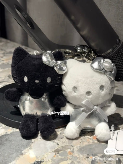 HelloKitty｜avail black Mascot Holder /Plush Keychain