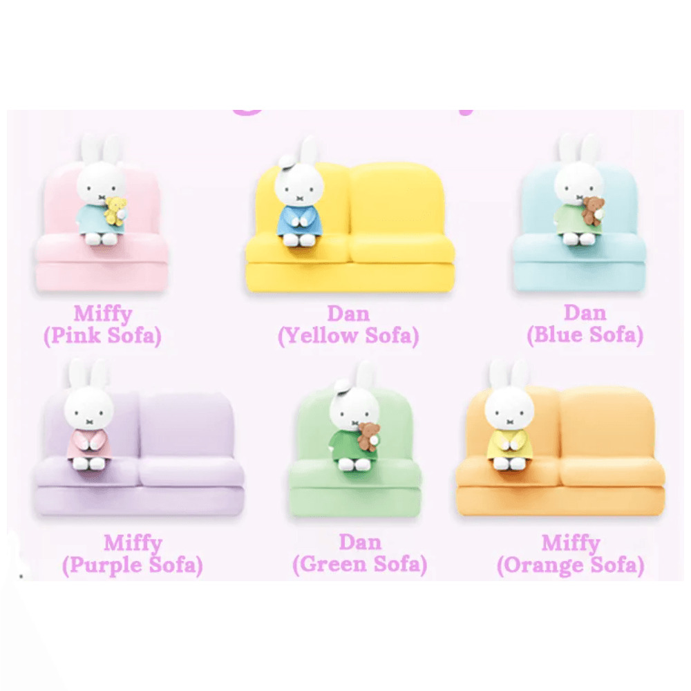 Miffy｜Sofa Holder Series mystery bag/blind box/All 6 types｜1pcs