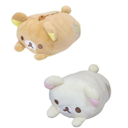 Rilakkuma｜Flower Bouquet Mini Lying Down Cushion｜160mm approx.