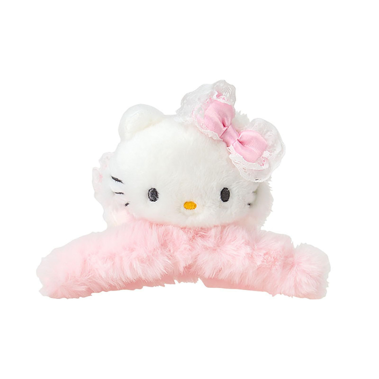 Sanrio｜Fluffy Face Mascot Hair Claw Clip｜12×8×8cm approx.