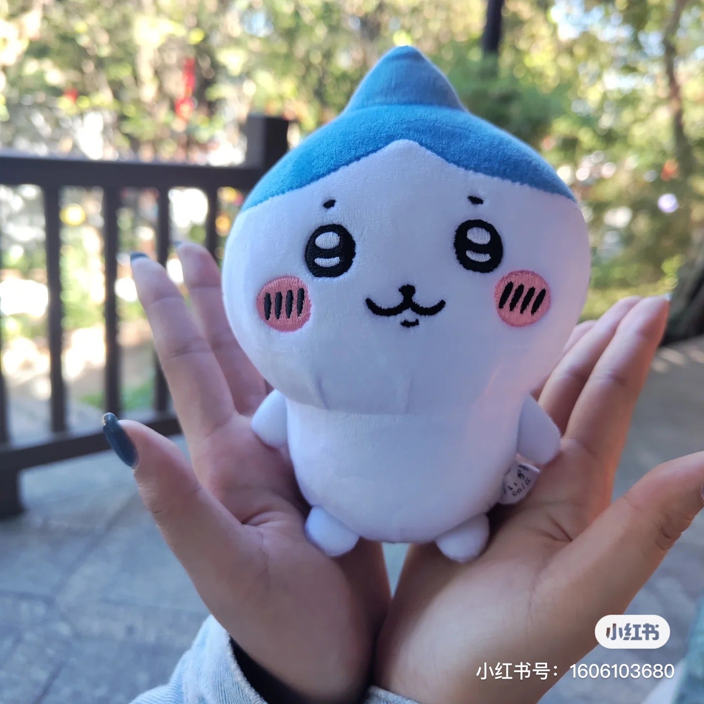 Chiikawa 吉伊卡哇｜蒜头小八公仔/玩偶｜约H160×W110×D80mm