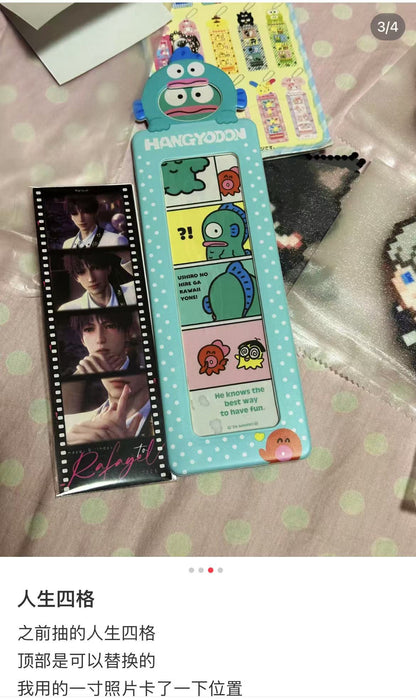 Sanrio｜4Cut Photobooth Strip Holder / keychain mystery bag/blind box/All 16 types｜1pcs