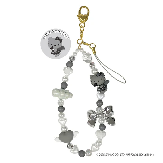 Hello Kitty｜Angel Beaded Hand Strap Phone Charm｜210 × 80 × 20mm approx.