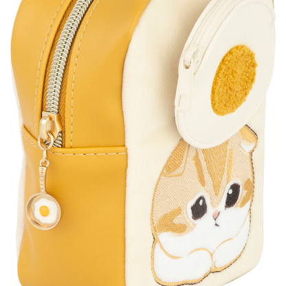 Mofusand｜Mofumofu Bakery Standing Bread Cosmetic Pouch｜H150 x W115 x D60mm approx.