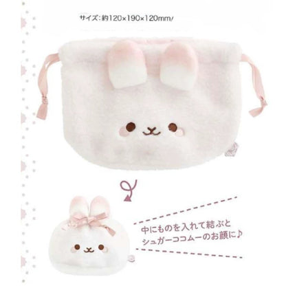 SANX｜Sugarcocomuu Face Drawstring Bag｜120×190×120mm approx.