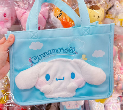 Sanrio｜Cinnamoroll Plump Cheeks Handbag｜28×14×20cm approx.