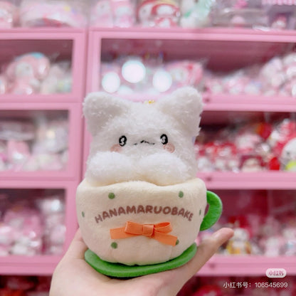 Sanrio三丽鸥｜Original Mascot Holder - Hanamaruobake / Always Together 花丸鬼甜点系列毛绒挂件/包挂｜约 11×10×13cm