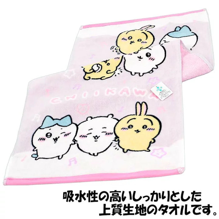 Chiikawa｜吸水速干材质角色毛巾｜約W34×H80cm