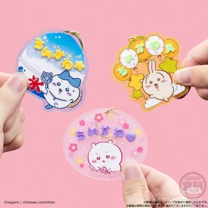 chiikawa｜Pachipachi Deco Name Keychain mystery bag/blind box/All 7 types｜1pcs