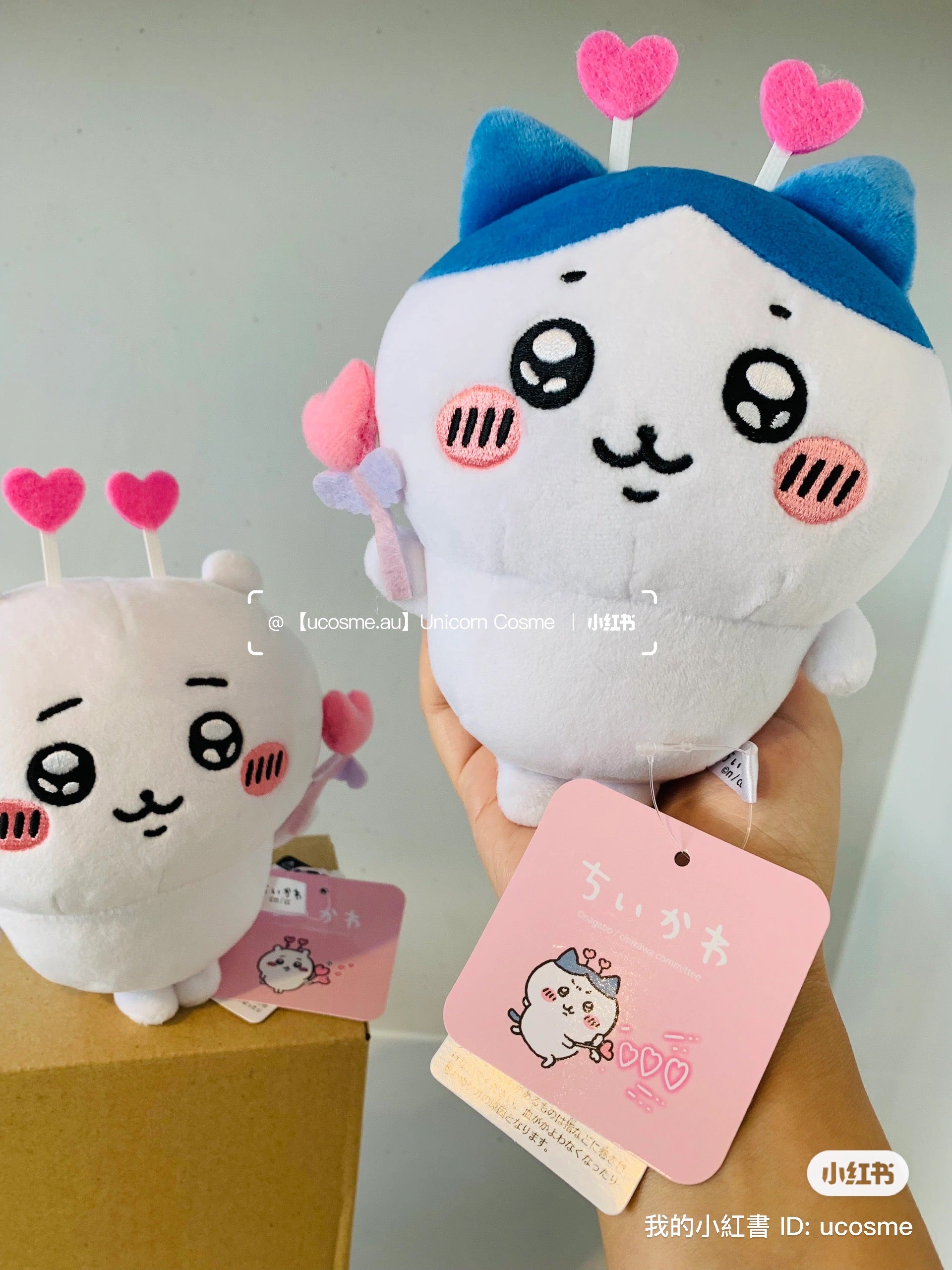 Chiikawa 吉伊卡哇｜粉爱心情人节限定公仔/玩偶