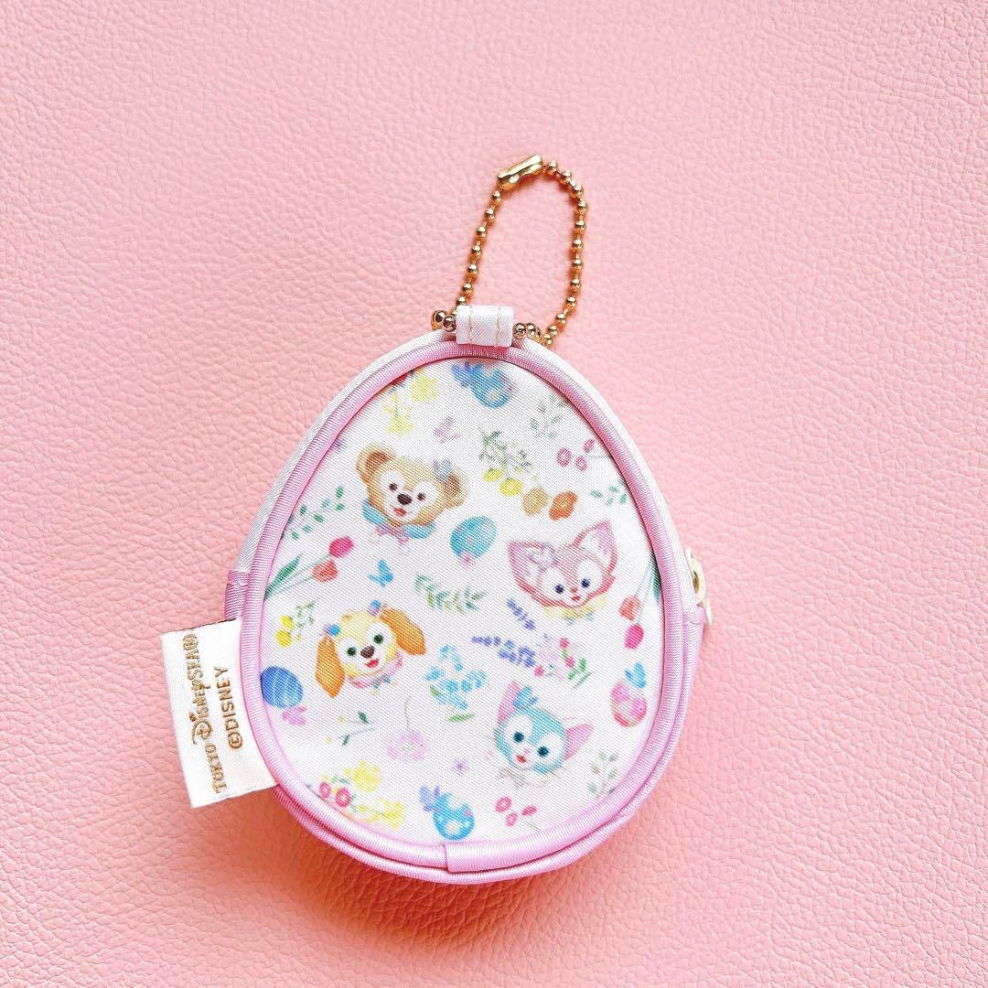 Disney迪士尼｜2024东迪春日复活节限定零钱包3只组/正反不同图案｜約幅8×奥行3×高さ10cm