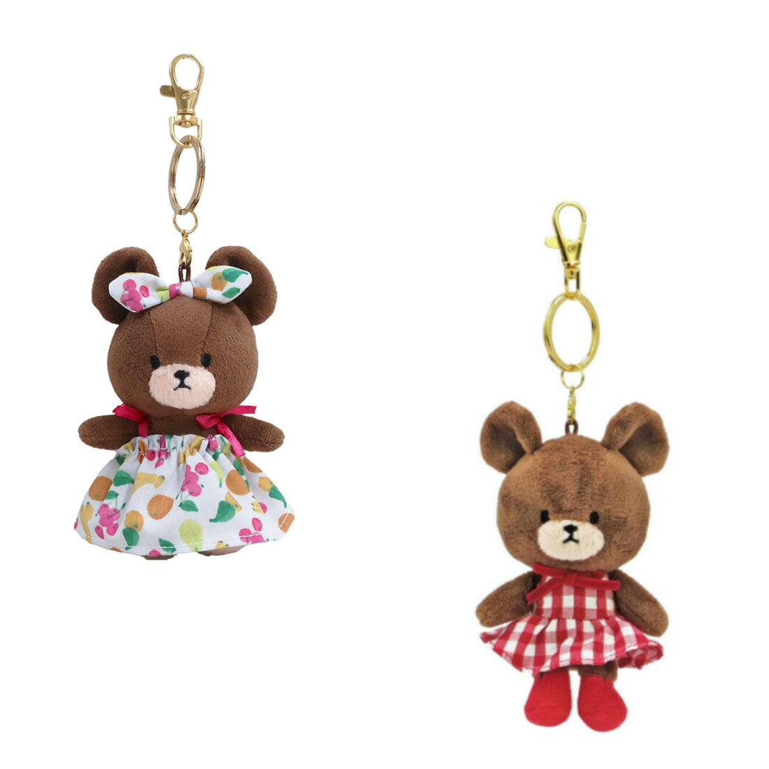 The bear’s school｜Jackie Mascot Holder /Plush Keychain｜11×7×4cm approx.