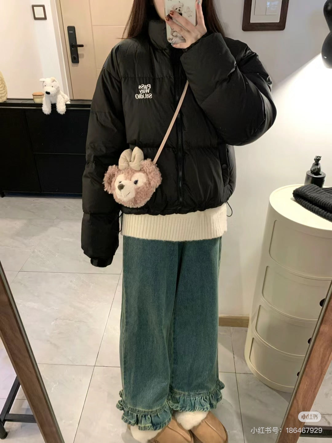 Disney HK｜大脸斜挎包/卡包位