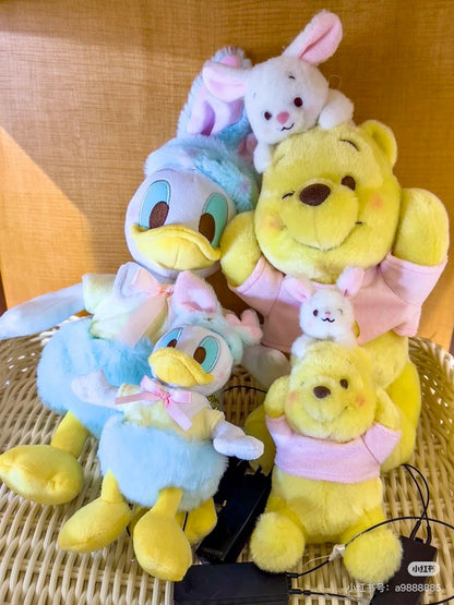Disney｜Spring Style x Winnie thePooh Plush Dolls/Plush Toy｜ 19.5 x 9.5 x 9cm approx.