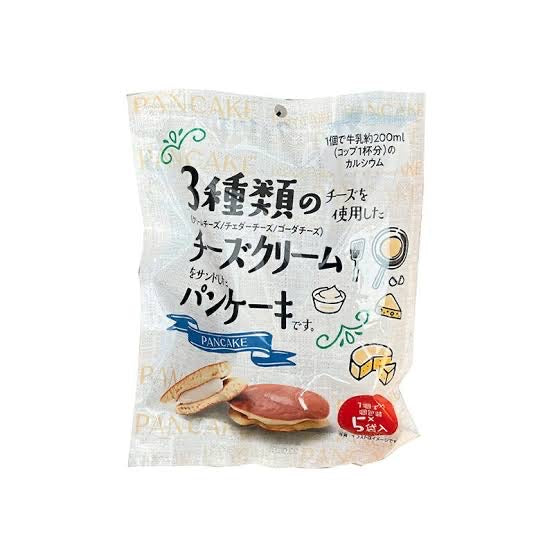 Ichiei一荣｜三种芝士夹心铜锣烧/奶油芝士/巧达芝士/高达芝士/一片相当于200ml牛奶钙含量｜115g【23.11.30】