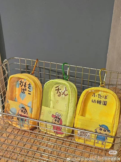 Crayon shin-chan｜Backpack Shaped Pouch｜ 5.1 x 10.1 x 15.1cm approx.