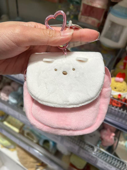 Sumikko gurashi｜Kindergarten Plush Keychain Pouch｜110×75×70mm approx.