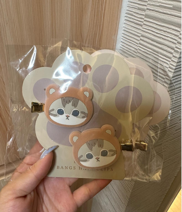 Mofusand｜Bangs Clip - Cat｜H115×W115mm approx.