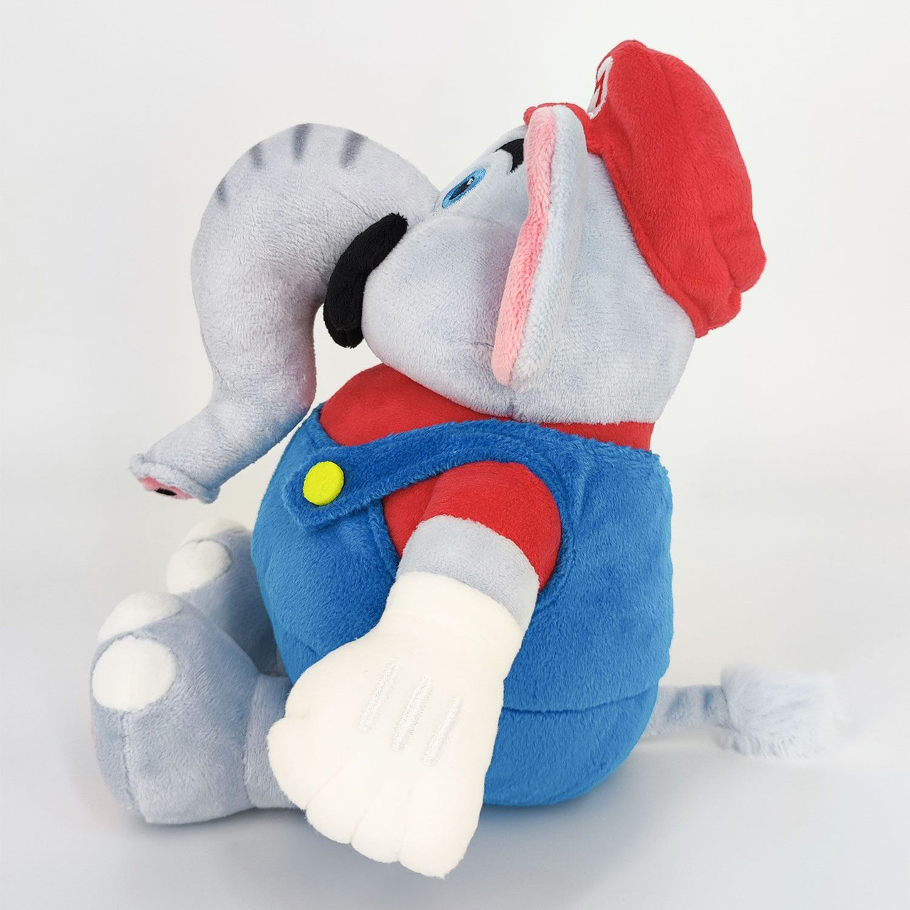Nintendo｜San-ei Super Mario Bros. Wonder: SMW01 Elephant Mario Plush (S)《马里奥惊奇》游戏变身大象毛绒玩偶/公仔/S号｜约150x140x260mm
