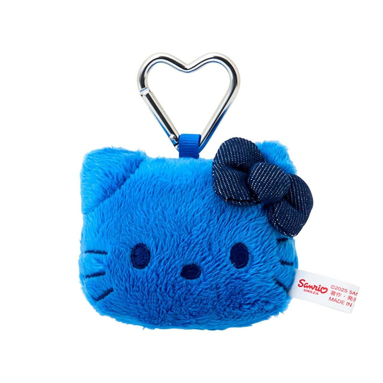 Hello Kitty｜I Love Hello Kitty Face Mascot Holder /Plush Keychain｜8×3.5×7cm approx.